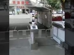 AG-PX31122802 Cổng rào chắn an ninh thông minh có thể tiếp cận được dành cho xe ngoài trời