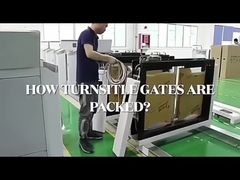 Cổng rào cản trượt chống va chạm, Hệ thống cổng quay ESD cho tòa nhà