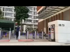 Cửa xoay rào cản kim loại quang học AC220V / 110V Bảo hành 1 năm