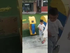 40p/phút Cổng xoay hàng rào mẫu giáo Cửa quay 0,2 giây cho sân chơi trẻ em