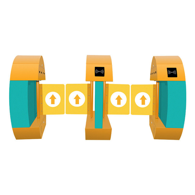 Mẫu giáo an toàn Swing Barrier Turnstile Đầy màu sắc có thể thu vào Kích thước nhỏ gọn