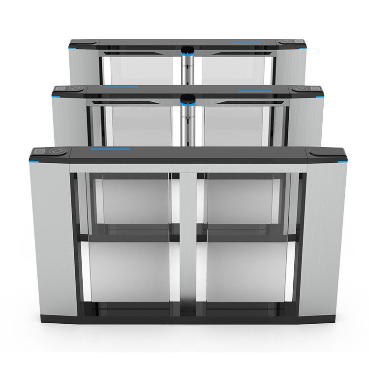 Kiểm soát truy cập sinh trắc học cửa quay tốc độ 40-60p / m của văn phòng với Động cơ điều khiển Servo