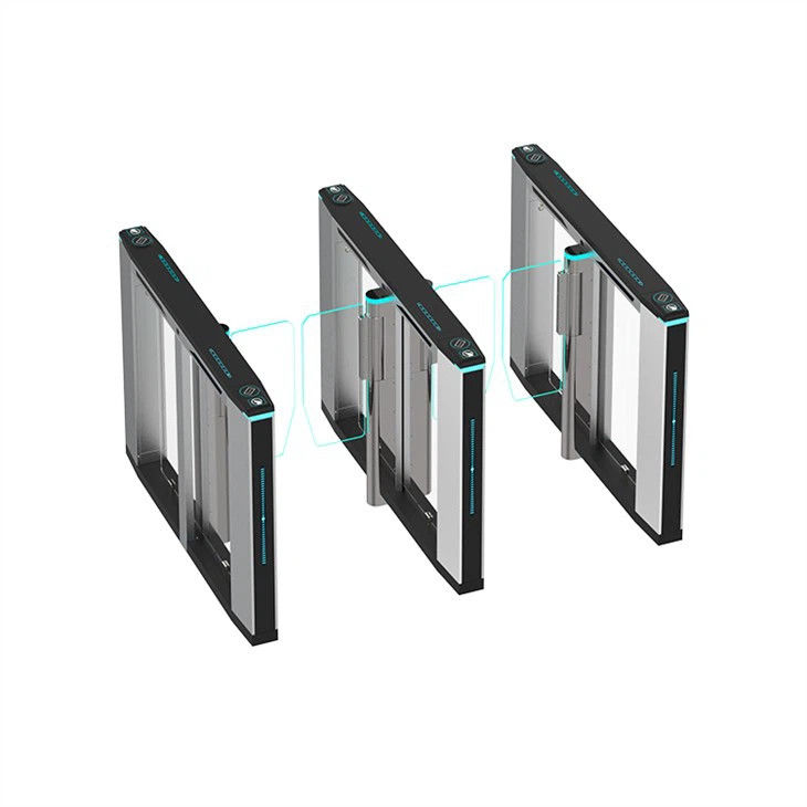 Kiểm soát truy cập sinh trắc học cửa quay tốc độ 40-60p / m của văn phòng với Động cơ điều khiển Servo
