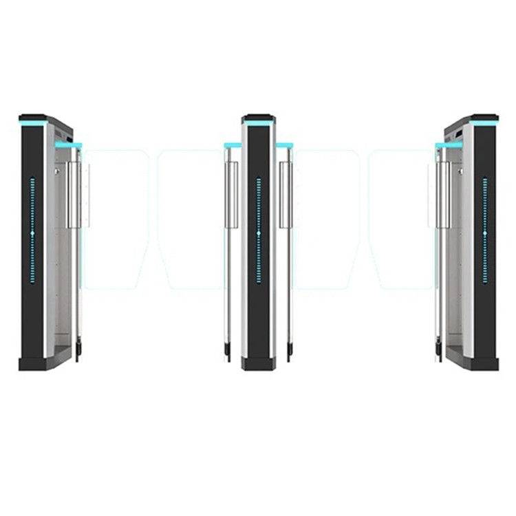 Hệ thống nhập cửa quay cổng tốc độ mỏng SUS304 40p / m-60p / m với báo động bằng còi