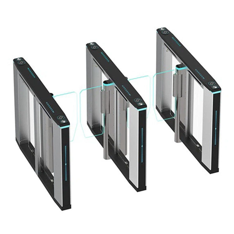 Hệ thống nhập cửa quay cổng tốc độ mỏng SUS304 40p / m-60p / m với báo động bằng còi