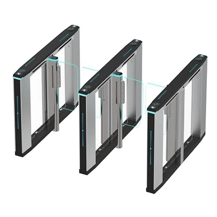 Hệ thống nhập cửa quay cổng tốc độ mỏng SUS304 40p / m-60p / m với báo động bằng còi