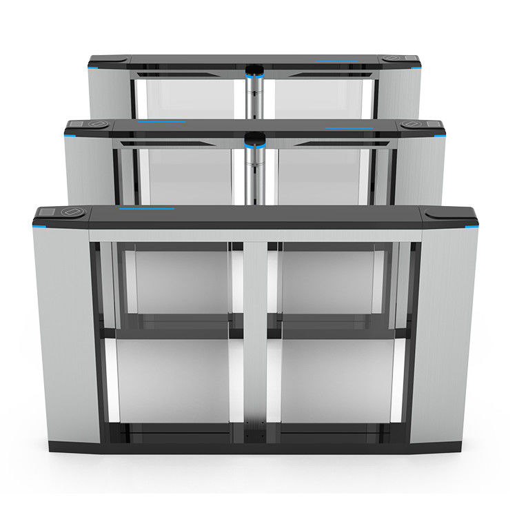 Hệ thống nhập cửa quay cổng tốc độ mỏng SUS304 40p / m-60p / m với báo động bằng còi